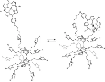 Figure 1.  1 H NMR spectra (400 MHz, CDCl 2 CDCl 2 ) of compounds 18 (A) and  19 (B) recorded at different temperatures (: CH 2 Cl 2 )