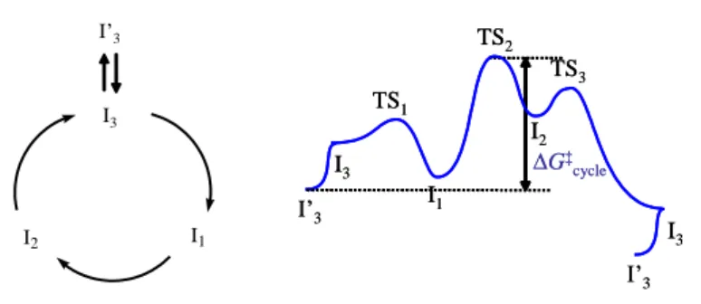 Figure 6.    Example of an off-loop species as resting state.   