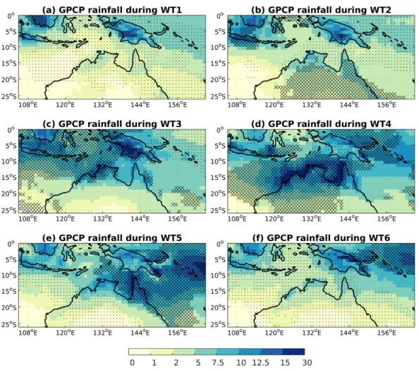 Figure 11 shows the anomalous frequency and dura- dura-tion of the weighted spatial averages across the 61  sta-tions