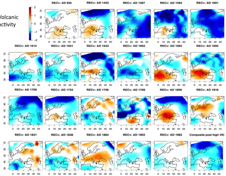 Fig. 7 (lower panel) presents the maps corresponding to low solar activity (Oort, Wolf, Sporer, Maunder and Dalton minima)