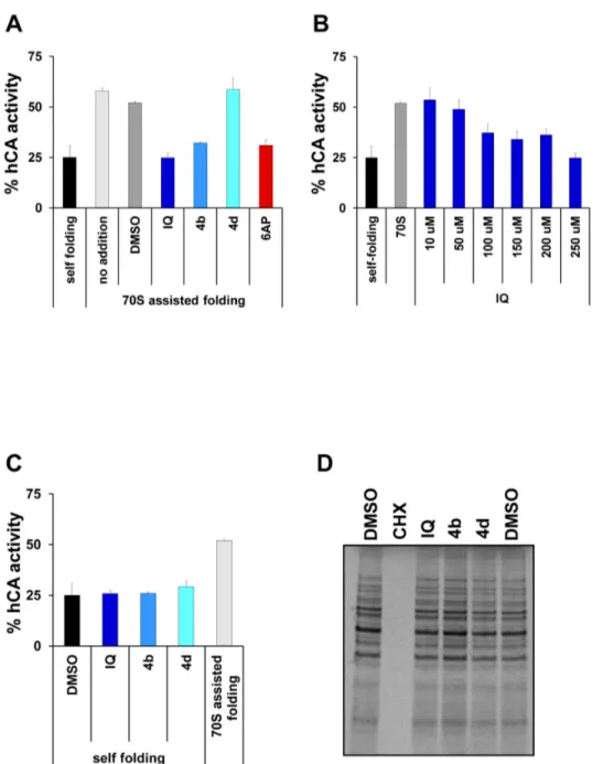 Figure  6.    in  vitro  specific  anti-PFAR  activity  of  IQ  and  its  chemical  derivative  4b