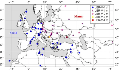 graphic histories of species and populations. Whereas similar patterns observed in both mt-Cytb and Tlr4 would support the effect of demographic changes, distinct  pat-terns in the two genes would suggest the effect of  selec-tion on Tlr4
