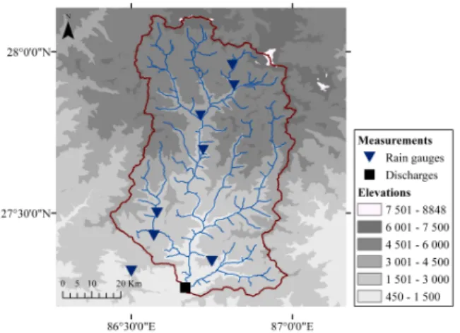 Figure 5: Dud Koshi catchment. Location map.