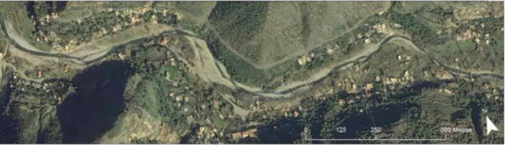 Figure 4. Aerial view of the Ourika Valley (Aghbalou)Flood riskdiagnosisDownloaded by 193.52.138.59 At 02:49 13 May 2019 (PT)