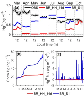 Figure 6. Summertime diurnal and vertical profiles of atmospheric Hg II concentrations