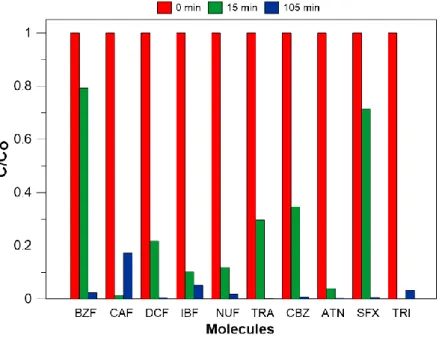 Fig. 9. Pollutants kinetic profile on Day 2 (Fig. 8)  373 