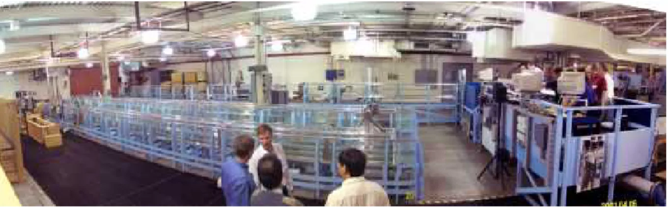 Figure 6.  Model canal in Reclamation’s Hydraulics Laboratory 