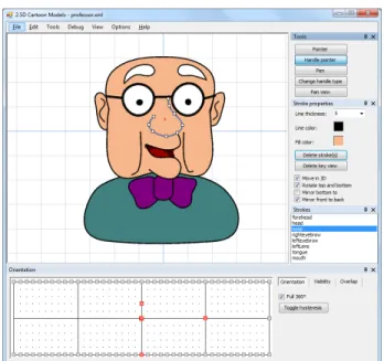 Figure 4: Parameterized orientation space: We parameterize the space of possible views into yaw and pitch, ignoring tilt as it can be accounted for with a screen-space rotation