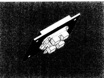 Figure  3-1:  Solid  model  showing  the  heat  source  plate  with  power  resistor  and  LM135 attached.