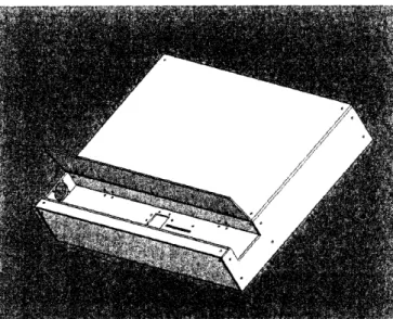 Figure  3-7:  Solid  model  of  the  overall  box for  the  apparatus.