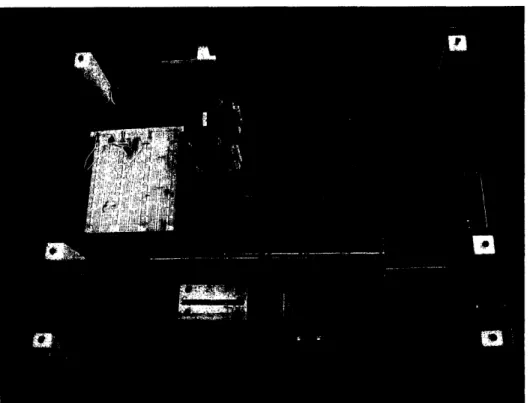 Figure  3-8:  Overhead  picture  of  the  partially-assembled,  unwired  apparatus.