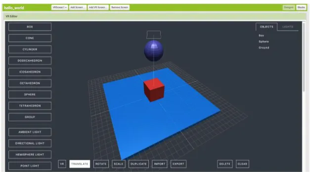 Figure 4-2: 3D Editor