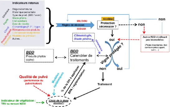 Figure 2 : Schéma conceptuel général de DeciTrait 