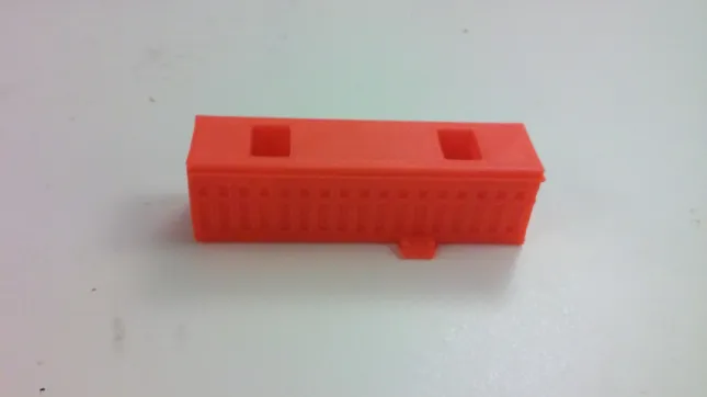 Figure 3-8: Early printed prototype of Building 5