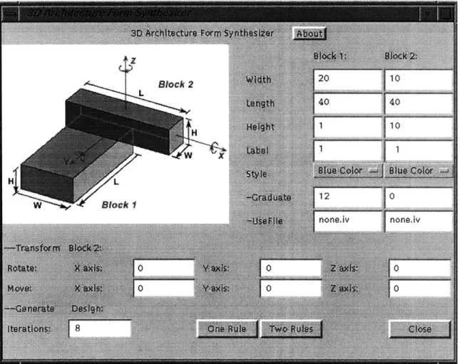 Figure 4.1.1  The Interface  of the program