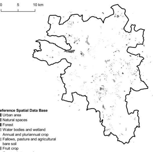 Fig.  1.  Distribution  of  the  collected  polygons  -  Vector  ﬁle  in  ESRI  shape  format  available  here:  http://dx.doi.org/10.18167/ 