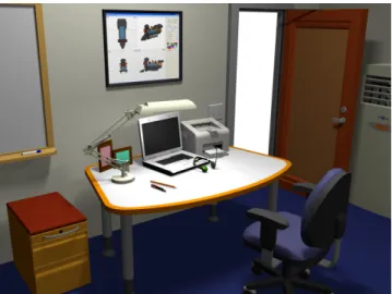 Figure 7: Complex scene: Every model in this image was designed and composited using our implemented modeler