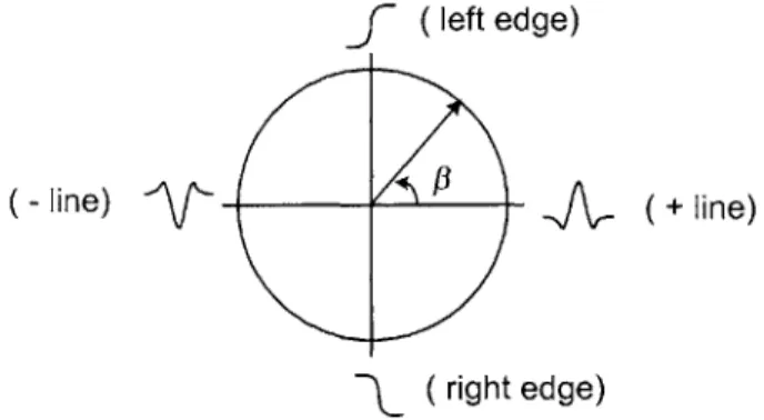 Figure 9  A  representation of the  local  phase  /  as  a complex  vector (Reproduced  from Westelius  (1995))