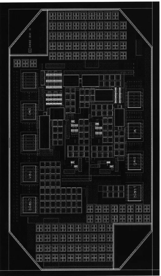 Figure  4-5:  Chip  layout.