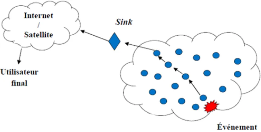 Figure 1.3 – les composants d’un capteur