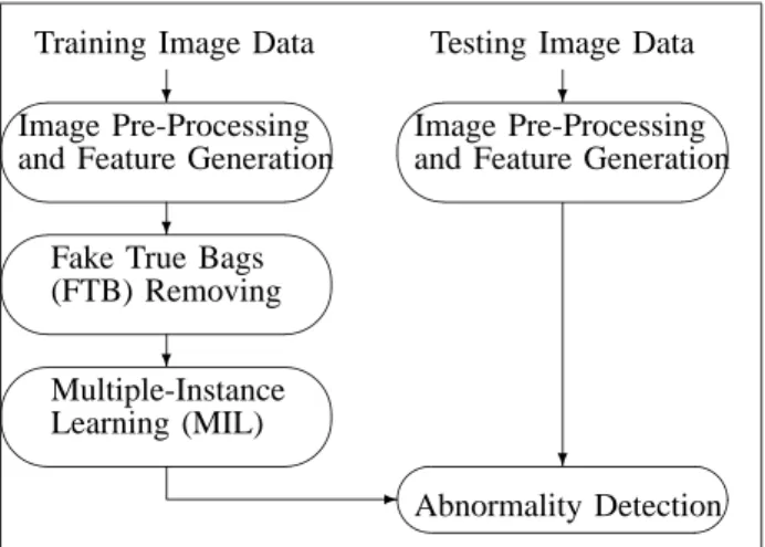 Figure 1 gives an overview of the major steps involved in the detection of abnormality in images