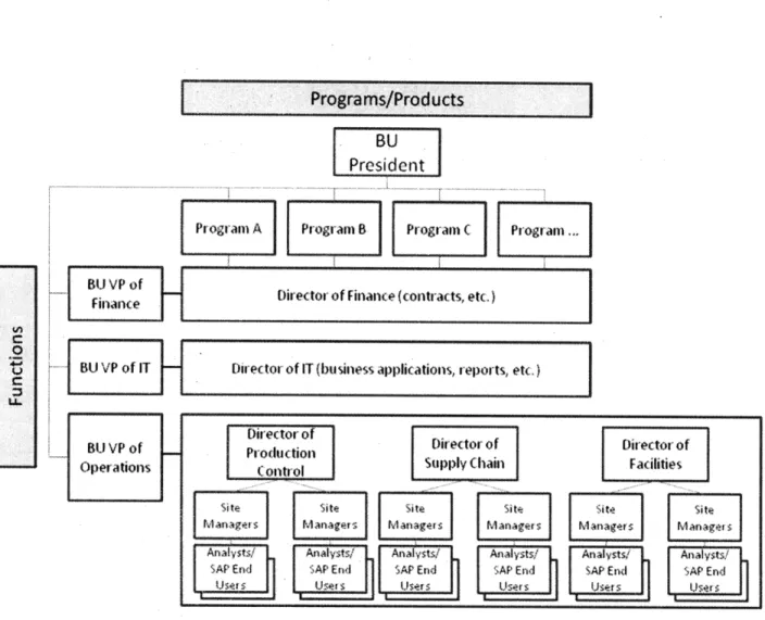 Figure  11.  Functional  and  program organization  structure