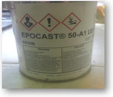 Figure 38.Résine époxy 50-A1 