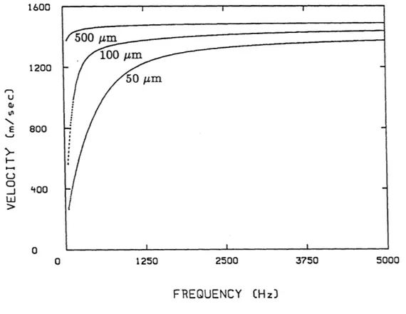 Figure  2-1:  (a)  Velocity  dispersion  (b)  and  attenuation  of a  viscous fluid  wave  motion in  a  fracture