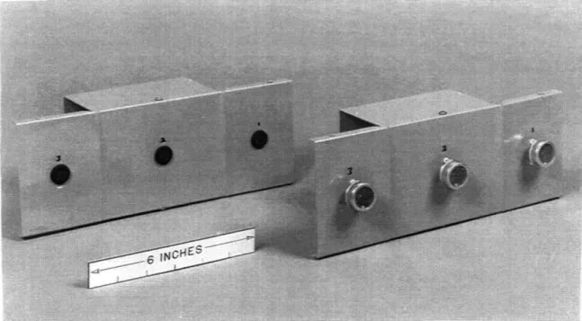 Figure  3-4:  Microphone  mounting  boxes