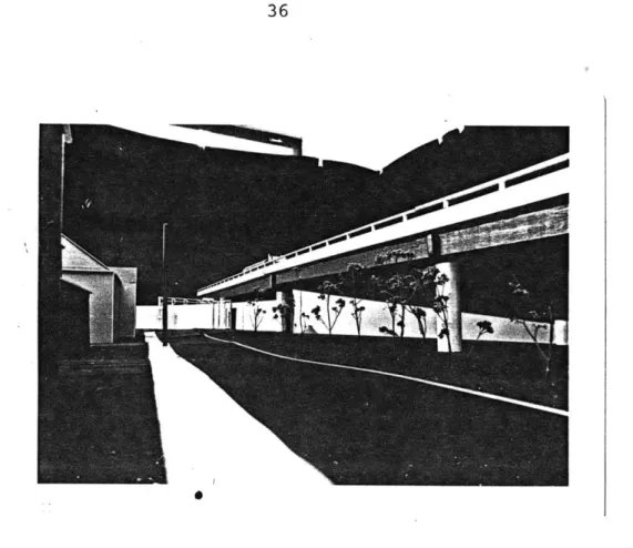 Figure  13. View of Model  II  from  Bailey Road