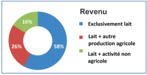 Figure 13. Niveau de formation des producteurs  laitiers du bassin de salto.