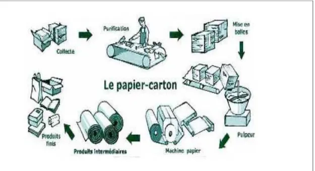 Figure III.5. Modèle de récupération des déchets