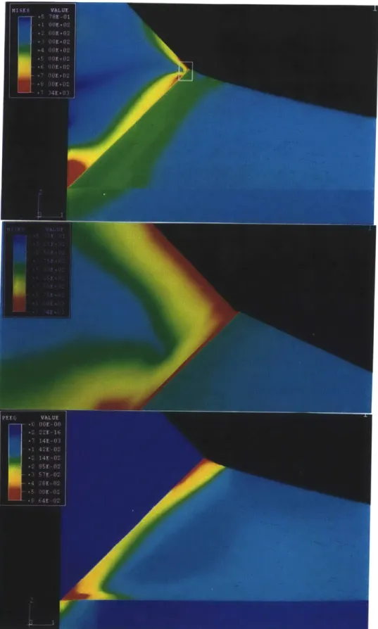 Figure 4.7  The analysis  of diamond/1pim  TiC/Cu braze/SS304  combination