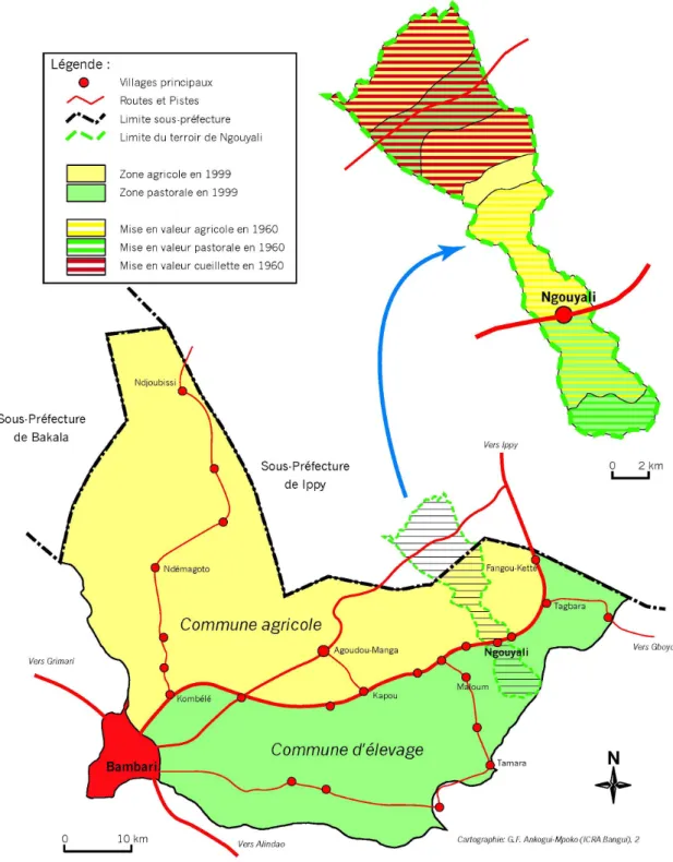 Figure 4. Eleveurs et agriculteurs de Ngouyali (RCA). 