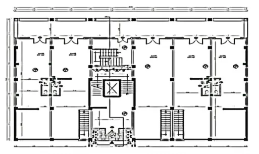 Figure I.2 : Vue en plan du Rez-de-chaussée 