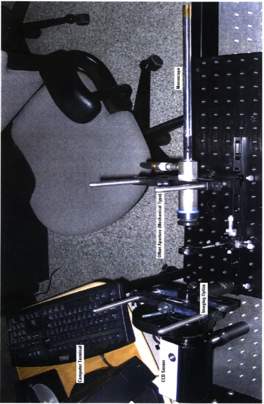 Figure 3.6.  A  snap-shot of the A  WS-scope set-up at MT