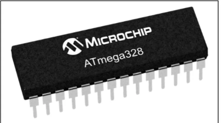 Figure I.3 Le microcontrôleur ATmega328 [17] 