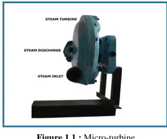 Figure 1.1 : Micro-turbine. 