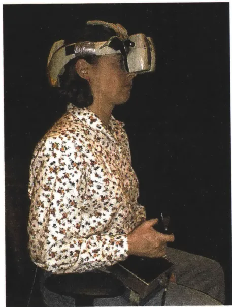 Figure 1-  Virtual Environment Equipment- Upright Posture