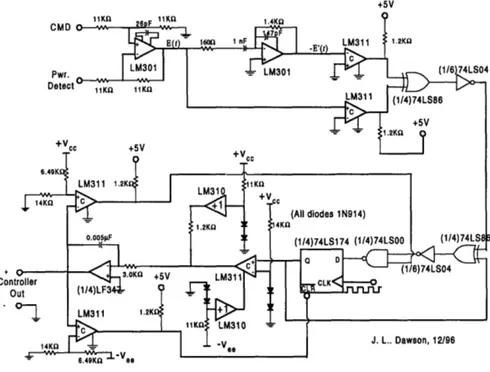 Figure 3-3:  Detailed  schematic  of non-adaptive  circuit