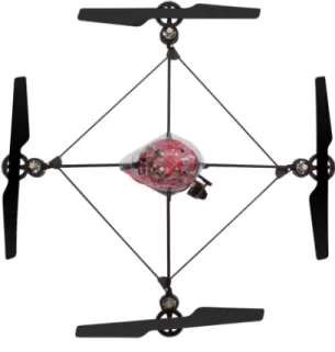 Figure 1-1: Draganflyer V Ti four rotor helicopter UAV.
