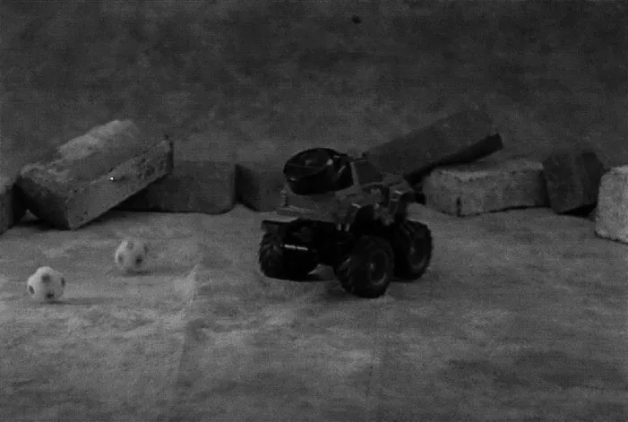 Figure 4.3:  First Frame of the Car Sequence