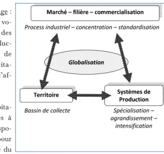 Figure 4. Idéaltype territorialisation.