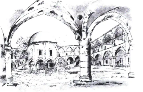 FIG. 7  The Buyuk Han  by Ludwig Salvator in  1873