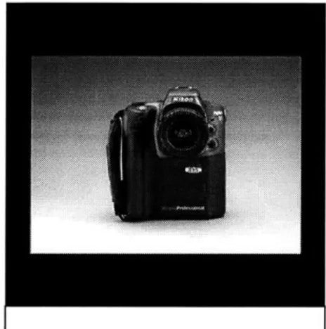Figure  1. Kodak DCS  315 switching to  digital.  The  camera also  includes  a  color  Digital Camera LCD that  allows  instant review  of the  images  as well  as