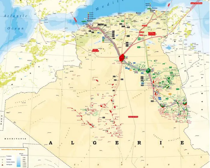 Figure I-2: Le réseau complet de TRC  Le Réseau RTE : 