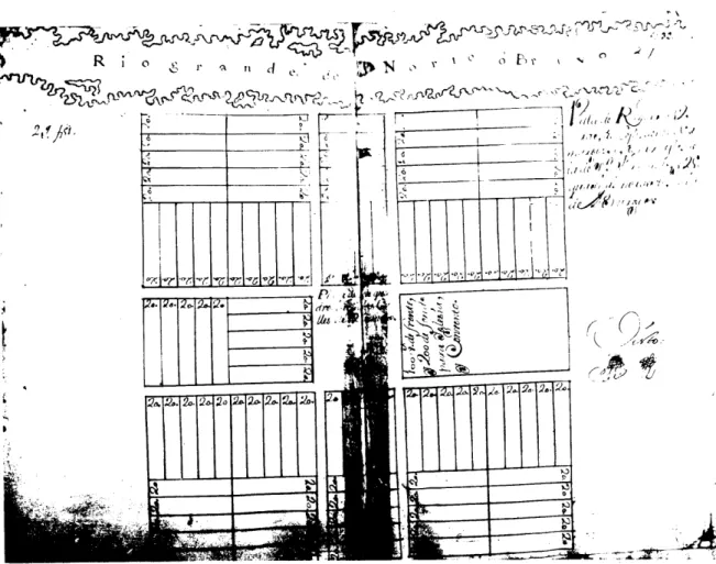 Figure 2-9  A:  Villa  de  Reynosa.  Original  Plan  1750.