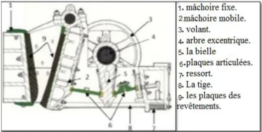Figure II.3: Concasseur à mâchoires 