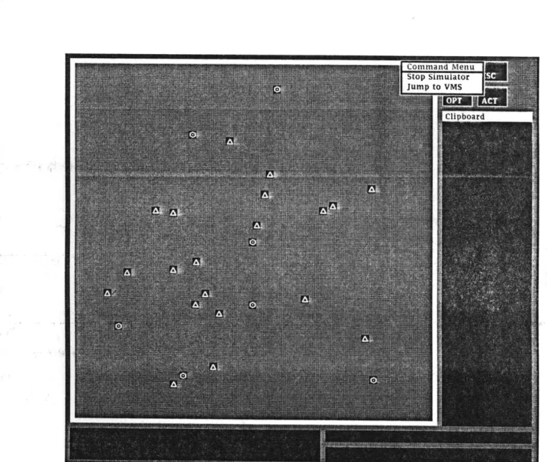 Figure  4.5:  ASCW  Screen  Showing  Command  Region  Menu