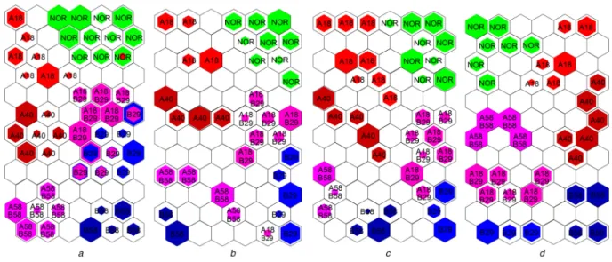 Fig. 10  Classification accuracy versus number of selected features using the three feature selection techniques